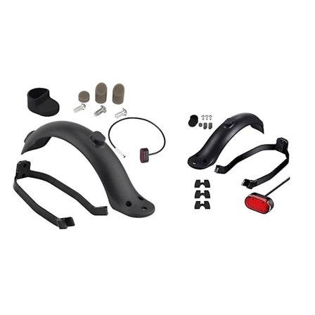 2 set Elektrisk Scooter Bakre Stänkskärm Tillbehör Bakljus Fäste Set Lämplig För M365/pro Scooter