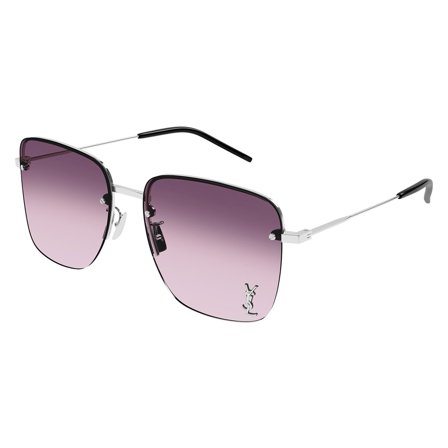 Saint Laurent - SL 312 M 011 5817 i Sølv Metal