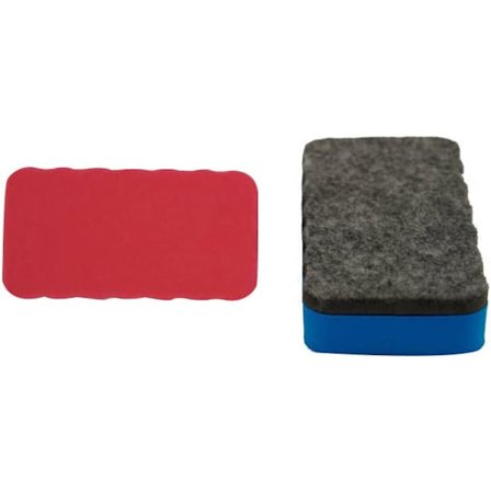 2-pakke tørrslettevisker, tørrviskere for whiteboard, DEEINN magnetisk whiteboardvisker, magnetisk visker, whiteboardviskere, magnetiske viskelær