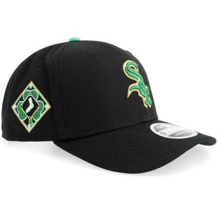 New Era - MLB Svart adjustable Keps - Chicago White Sox MLB Saint Patrick’s Day 9SEVENTY Black/Green Adjustable @ Hatstore