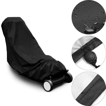 Gressklipperdeksel - 191cm x 50cm x 100cm - Vann- og UV-bestandig