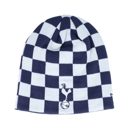 New Era - Multi traditionalbeanie Beanie - Tottenham Hotspur Checkboard Navy/White Skull Beanie @ Hatstore