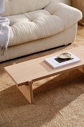 Jotex - Soffbord 40x100 Cm Furu Natur TOTTORI - Köp Soffbord hos Jotex