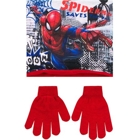 Spiderman putkihuivi & lapaset - Hämähäkkimies y