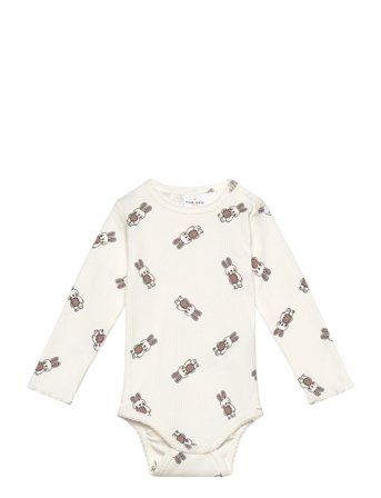 The New Tnsbpippa L_S Rib Body - Cream - 86