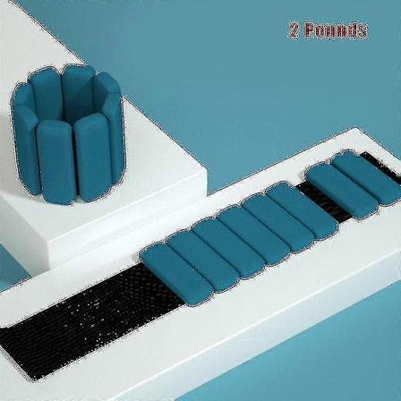 Säädettävä ranne- ja nilkkapainosetti joogaan, tanssiin, barre-harjoitteluun, pilatekseen - 1/4 kg kukin (2 kpl) 2 paunaa