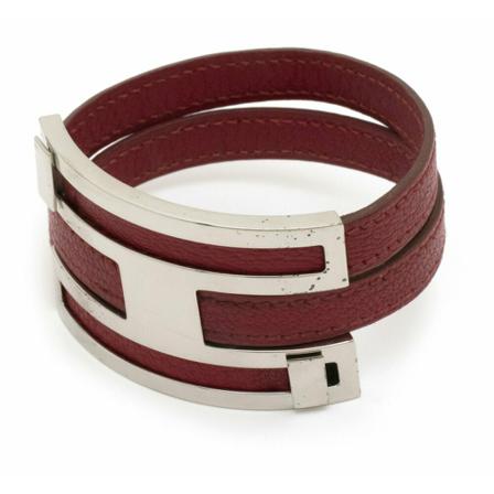 Hermès Vintage, Bracelets Rood, unisex, Maat:ONE Size