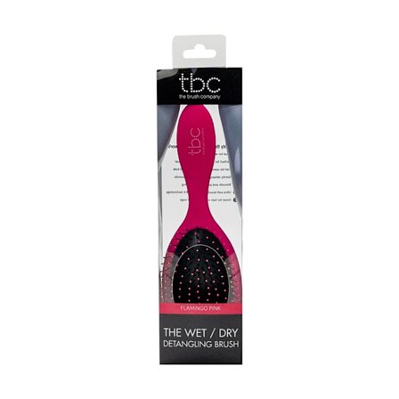 TBC The Wet & Dry Brush hårborste - Pink
