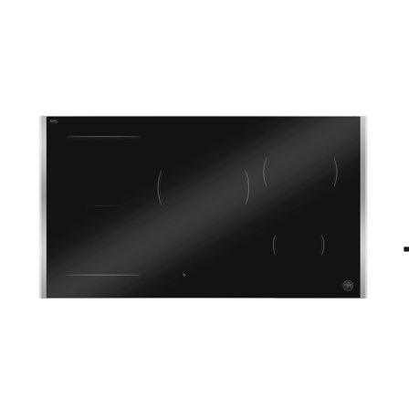 Bertazzoni P905I1M30XP Premium induktionskogeplade 90 cm med stålramme, 5 zoner - Sort med rustfri stålramme | KitchenOne