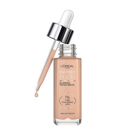 L'Oréal Paris True Match Nude Plumping Tinted Serum Light-Medium 3-4, Skincare, Ansigtspleje, Serum