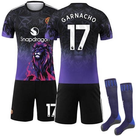 Manchester United specialudgave 2025-2026 fodboldtrøje til børn og voksne (inklusive sokker)-Xin