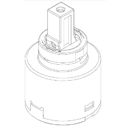 Damixa 0311600 Säätöosa Space, Kylpyhuone
