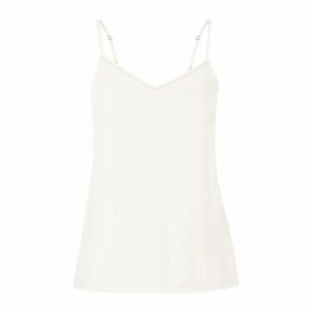 Fabiana Filippi Sleeveless Tops Hvid, Dame