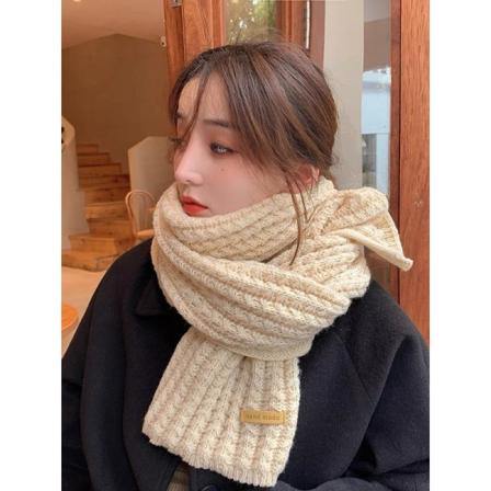 Cashmere som sjekk Kvinners Høst Vinter Skjerf Teppe Wrap Sjal Stole Varm Myk Beige 175cm