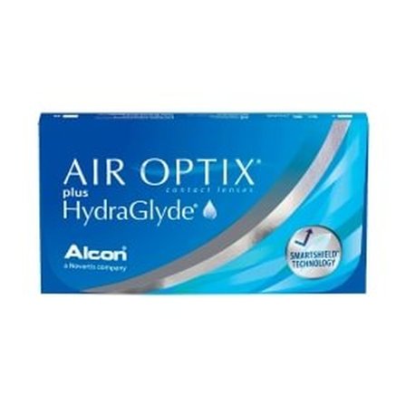 Air Optix Plus Hydraglyde - 6 stk/pakke - Månedslinser