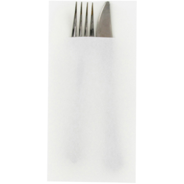 Bestikklomme Hvit 40x40