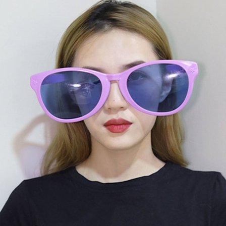 Store briller Firkantede briller LILLA