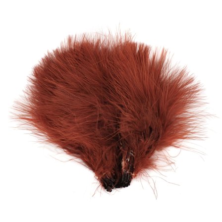 Natures Spirit Fish Hunter Blood Quill Marabou - Root Beer