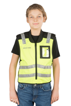 Richa Safety Mesh Kid’s Vest Fluo Yellow L