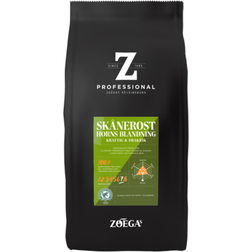 KAFFE ZOEGA BØNNER SKÅNE 750G