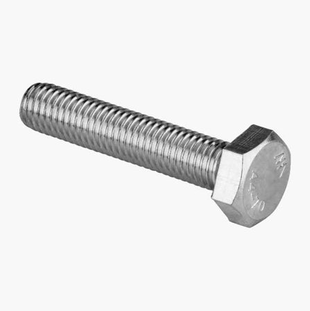 Sexkantsskruv M10 x 50 mm A4 5 st.