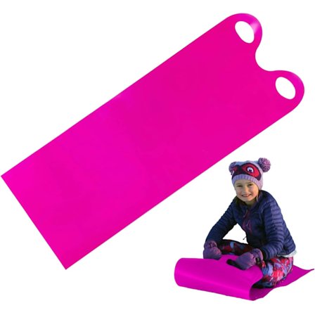 Lett sammenrullbar akebrett, bærbar akebrett med håndtak, sammenrullbar fleksibel akebrett flygende lett teppe snowboard akebrett for voksne og barn