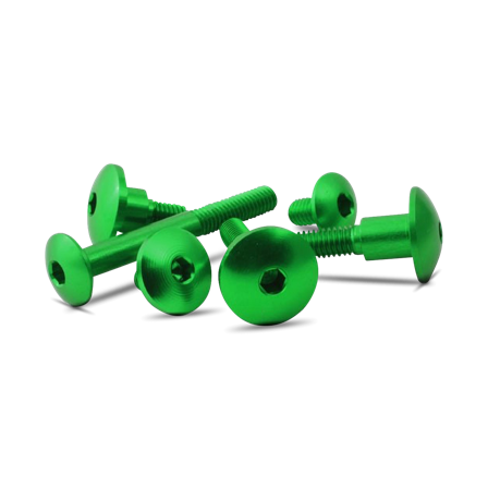 Kopfschrauben Valter Moto Schrauben M4 Grün