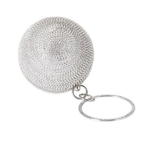 Evening Clutch Bag Bröllop Evening Bag SILVER