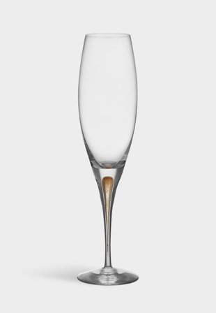 Orrefors Intermezzo Champagneglas 26Cl 2-Pack Guld