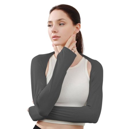 Raglan Sleeve Ice Arm Sleeve MÖRKGRÅ