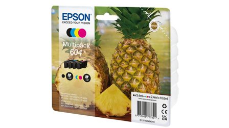 Epson 604 Multipack - 4-pack - svart, gul, cyan, magenta - original - blekkpatron
