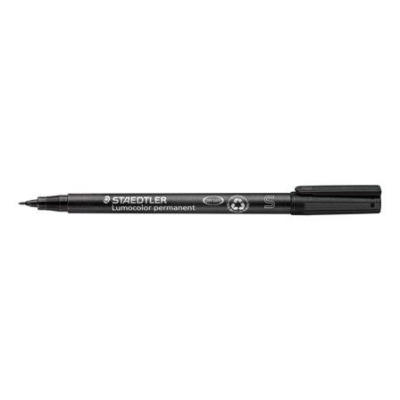 STAEDTLER Lumocolor Universalpenna Lumocolor 313 permanent Super Fine svart - Lyreco - Kontorsmaterial - Pennor - Overheadpennor