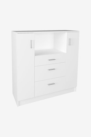 VCM - Köksbyrå Esilo - Vit - Hyllor & förvaring - Från Homeroom