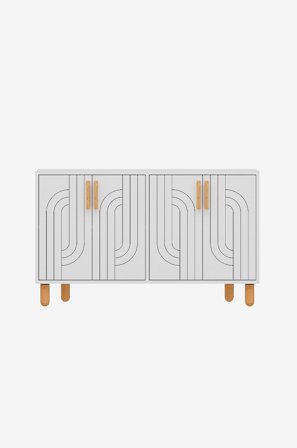 Hanah Home - Sideboard Rodney - Vit - Skänkar & sideboards - Från Homeroom