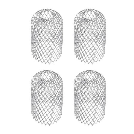 1/2/3/5 4x justerbar storlek aluminiumrännskydd för avlopp