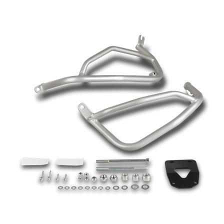 Styrtbøjler RDMOTO, Matsølv - Honda CRF 1000 L Africa Twin 2016-2019