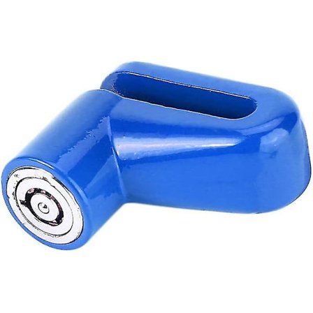 Motorsykkel Tyverisikring Alarm Skive Lås Skive Hjul Sikkerhetslås For Motorsykkel Sykkel Scooter (blå) (1 stk)