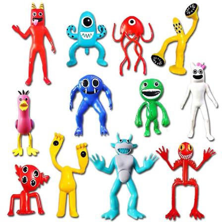 12 stk/sett Garten Of Banban Monster Figur Leke Pvc Modell Figur Mini Figurer Sett Bursdagsfest Kake Topper Dekorasjon Gaver [DB] B