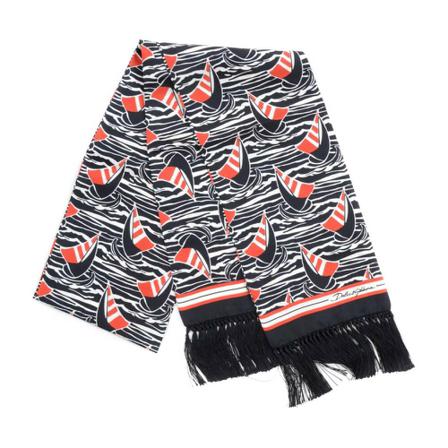 Dolce & Gabbana - Halsdukar - Svart - Herr - Storlek: One Size, Herr, Storlek: ONE SIZE