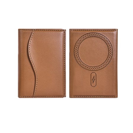 Tredelt magnetisk kortholder, ekstra stor kapasitet, universell Magsafe mobiltelefonholder for mobiltelefoner