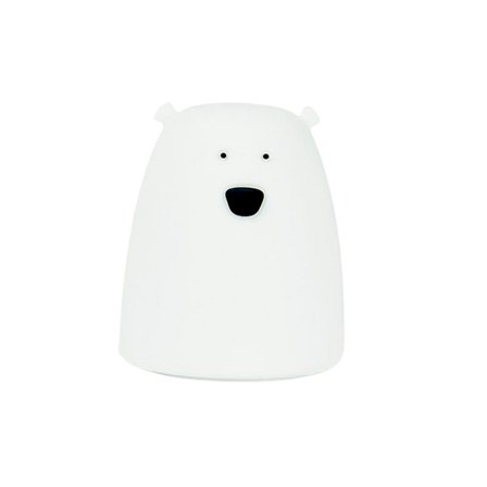 Rabbit & Friends Natlampe Lille Bjørn Hvid, Tøj & Bolig, Børneværelset, Natlamper