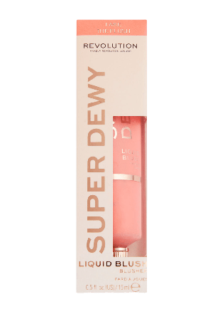 Revolution Superdewy Liquid Blush Rouge & solpuder Dam Rosa 15ML