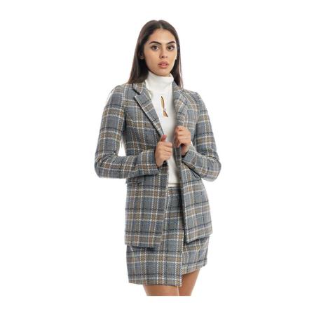 Liu Jo - Blazer - Grå - Dam - Storlek: S, Dam, Storlek: S