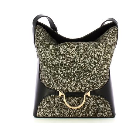 Borbonese, Shoulder Bags Beige, Dames, Maat:ONE Size