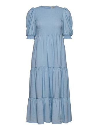 Mazzigz Ss Dress Dresses Cocktail Dresses Blå Gestuz