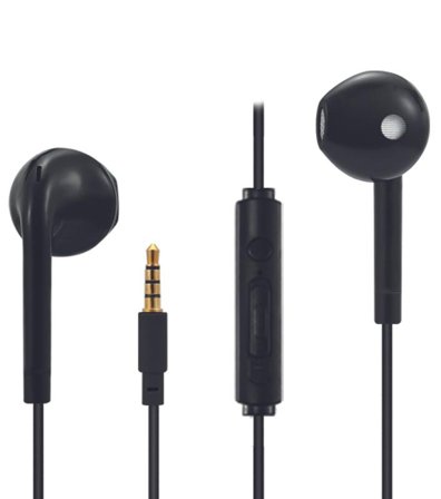 2GO In-Ear Stereo-Headset "Comfort" - schwarz