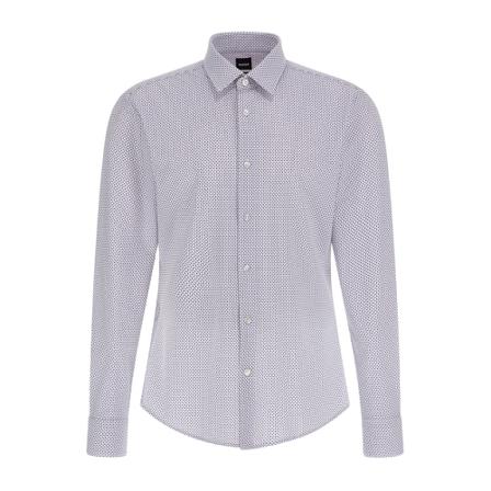 Hugo Boss, Formal Shirts Szary, Mężczyzna, Rozmiar: S