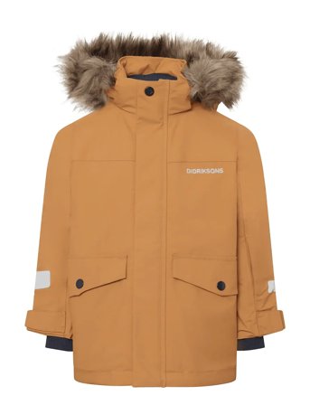 Bjärven Kids Parka 4 Orange Didriksons