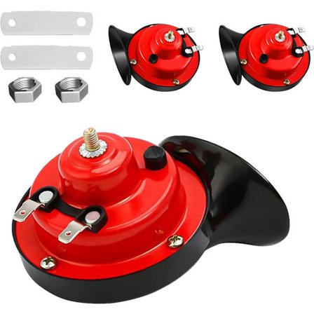 Lufthorn, 2-delt 12-Volt Lufthorn, Bil-lufthorn, 300DB Super Høj Bil-lufthorn, Vandtæt Lufthorn Udskiftningssæt, Universelle Autodele til Biler