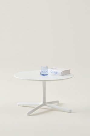 Jotex - Sofabord Diameter 60 Cm Hvit - WALTON - Kjøp Sofabord hos Jotex